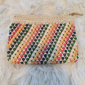 Madewell Beaded Clutch